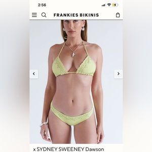 Frankie’s Bikinis Sydney Sweeney Bikini - top & bottom
